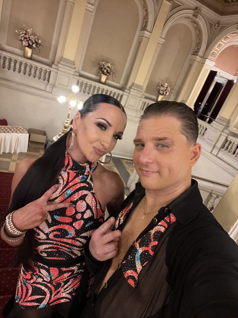 Dance Express versenyre készülő páros